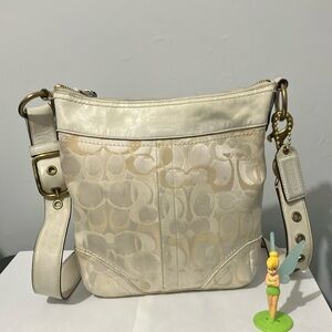 Coach Cream Crossbody Vintage Bag